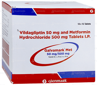 Galvamark Met 50mg/500mg Tablet 15