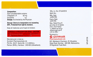 Galvamark 50mg Tablet 15