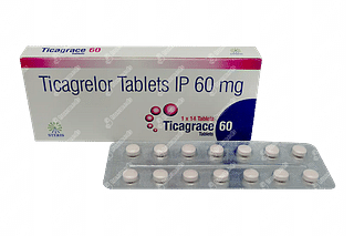 Ticagrace 60 MG Tablet 14