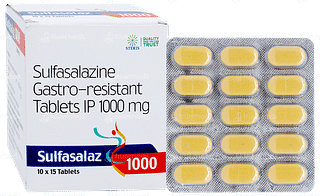 Sulfasalaz 1000 Tablet 15