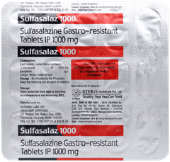 Sulfasalaz 1000 Tablet 15