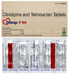 Dilnip T 40 Tablet 15