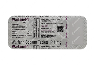 Warfanol 1 Tablet 10