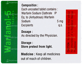 Warfanol 5 Tablet 10