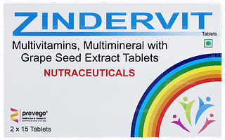 Zindervit Tablet 15