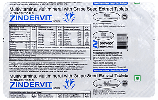 Zindervit Tablet 15