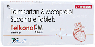 Telkonol M Tablet 10