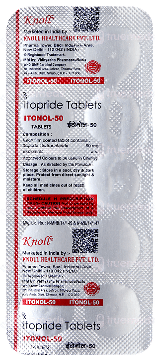 Itonol 50 Tablet 10