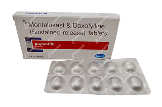 Duphill M 400/10 MG Tablet Sr 10