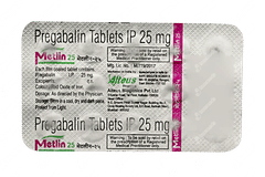 Metlin 25 Tablet 15