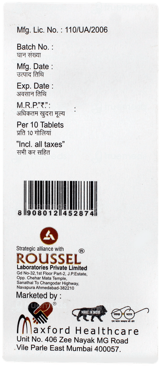 Warfarin 2mg Tablet 10