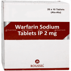 Warfarin 2mg Tablet 10 Warfarin 2mg Tablet 10