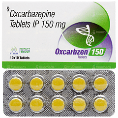 Oxcarbzen 150 Tablet 10 Oxcarbzen 150 Tablet 10