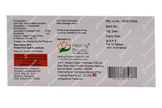 Dapasmart 5 MG Tablet 10