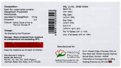 Dapasmart 10mg Tablet 10