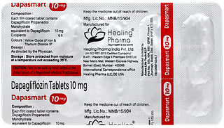 Dapasmart 10mg Tablet 10
