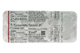 Torsinol 100 MG Tablet 10