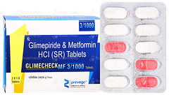 Glimecheck Mf 3/1000 Tablet Sr 10