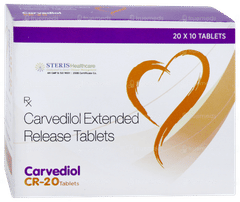 Carvediol Cr 20 Tablet 10 Carvediol Cr 20 Tablet 10