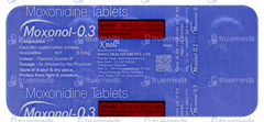 Moxonol 0.3 Tablet 10 Moxonol 0.3 Tablet 10