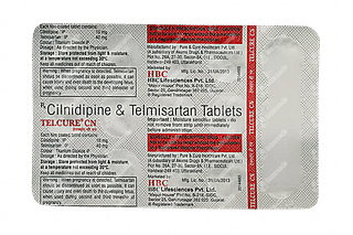 Telcure Cn 10/40 MG Tablet 15