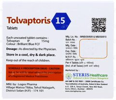 Tolvaptoris 15 Tablet 4 Tolvaptoris 15 Tablet 4