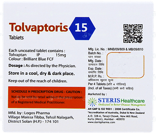 Tolvaptoris 15 Tablet 4