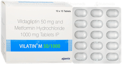 Vilatin M 50/1000 Tablet 15