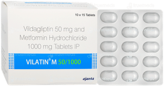 Vilatin M 50/1000 Tablet 15