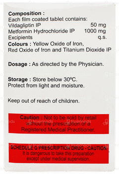 Vilatin M 50/1000 Tablet 15