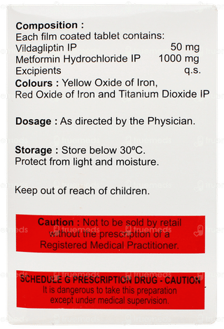 Vilatin M 50/1000 Tablet 15