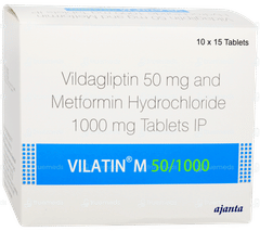 Vilatin M 50/1000 Tablet 15