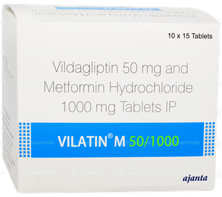 Vilatin M 50/1000 Tablet 15