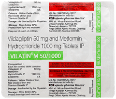 Vilatin M 50/1000 Tablet 15