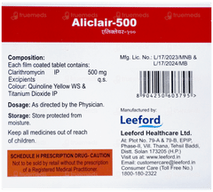 Aliclair 500 Tablet 4