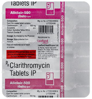 Aliclair 500 Tablet 4