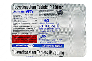 Levitram 750 MG Tablet 10