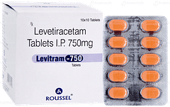 Levitram 750 Tablet 10