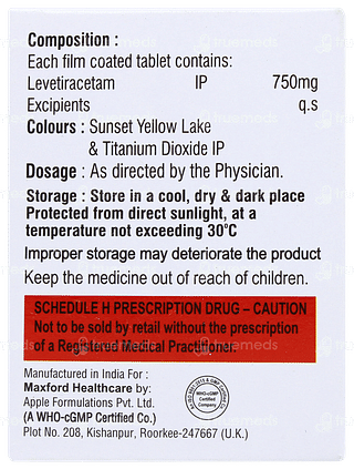 Levitram 750 Tablet 10