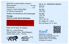 Rivaronol 10 Tablet 7 Rivaronol 10 Tablet 7