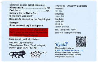 Rivaronol 10 Tablet 7