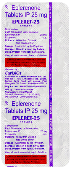 Epleret 25 Tablet 10 Epleret 25 Tablet 10