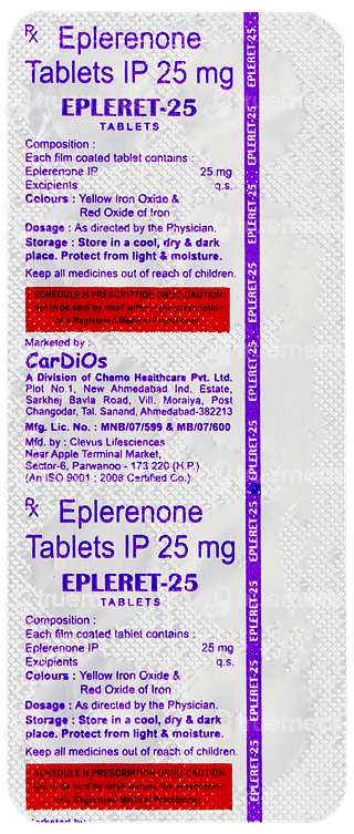 Epleret 25 Tablet 10