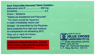 Meftal 250 Dt Tablet 10