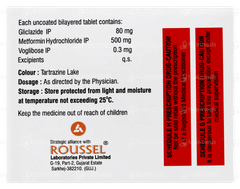 Glycoex 80 Vm Forte Tablet 10 Glycoex 80 Vm Forte Tablet 10