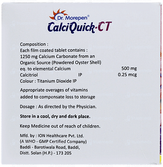 Calciquick Ct Tablet 15