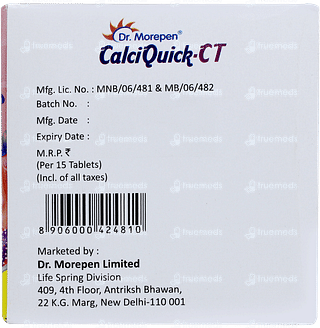 Calciquick Ct Tablet 15