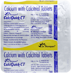 Calciquick Ct Tablet 15