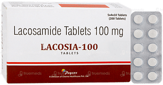 Lacosia 100mg Tablet 10