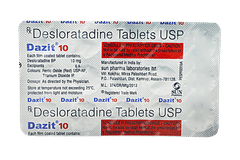Dazit 10 Tablet 15